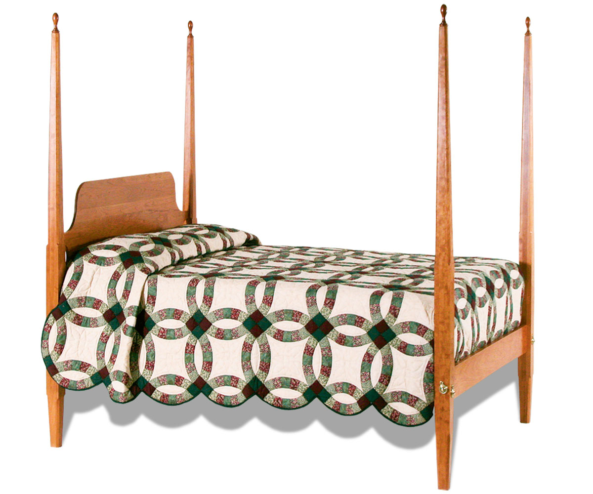 Shaker Pencil Post Bed