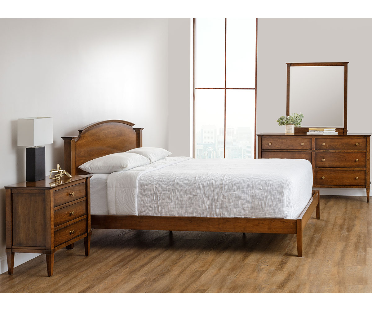 Toulon Arched Bed with Low Footboard - Image 4