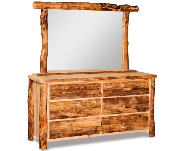 Log style dresser