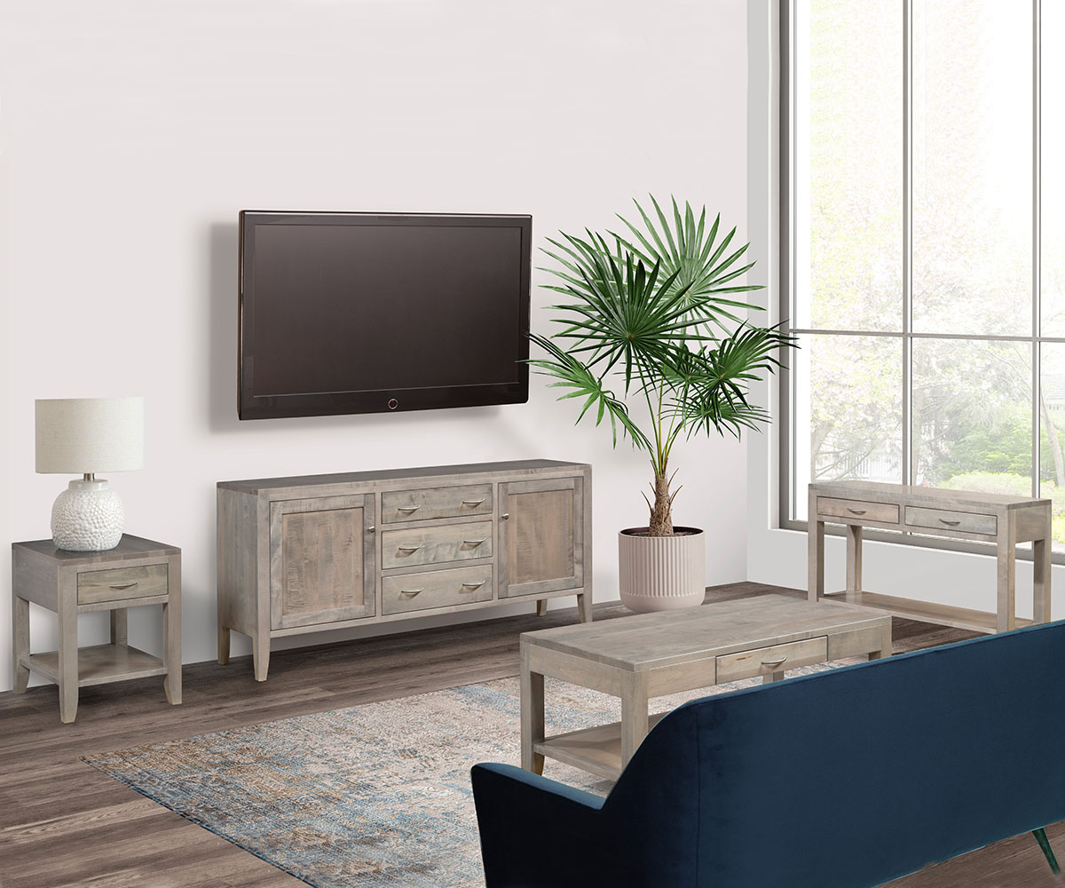 Barrington Coffee Table with Shelf - Image 2