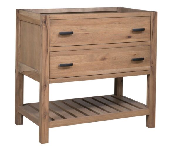 Open Shelf Vanity