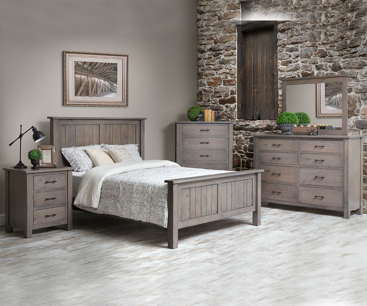 Mission Antique Bed - Image 2