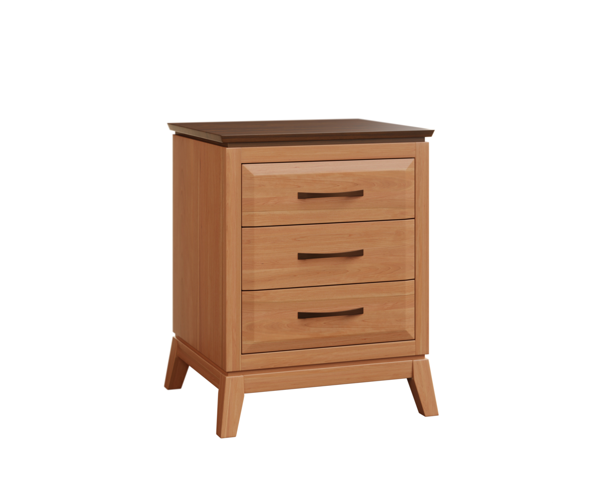Saratoga 3 Drawer Nightstand