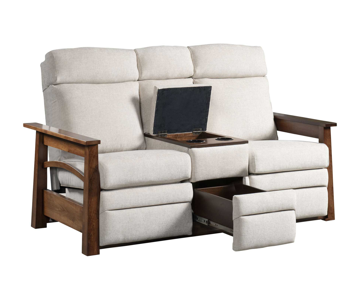 Madison Center Console Love Seat - Image 4