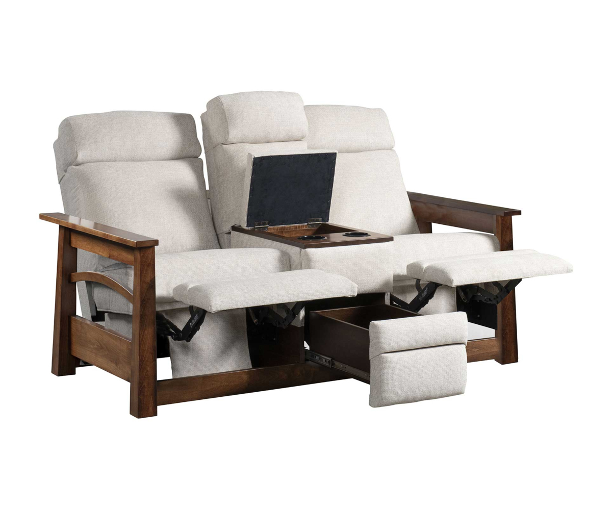 Madison Center Console Love Seat - Image 3