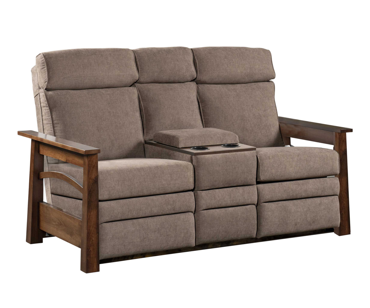 Madison Center Console Love Seat