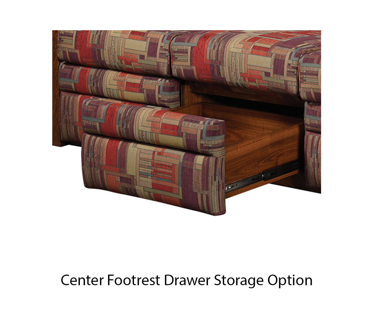 Country Shaker Recliner Sofa - Image 3