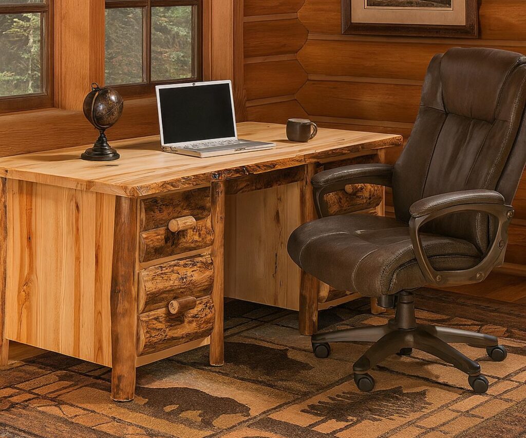 Rustic office furniture