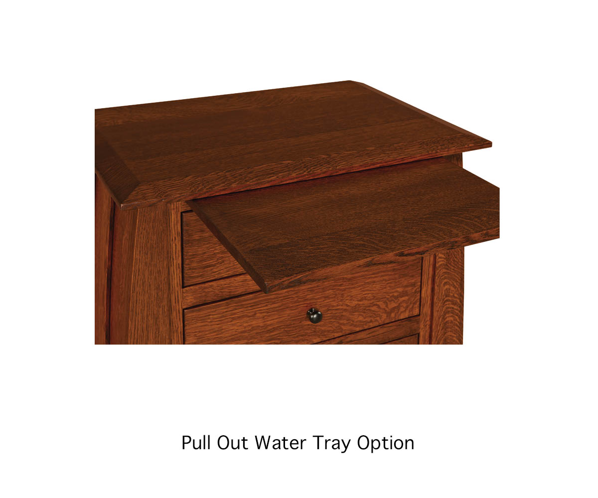 Orewood 3 Drawer Nightstand - 25"W - Image 4