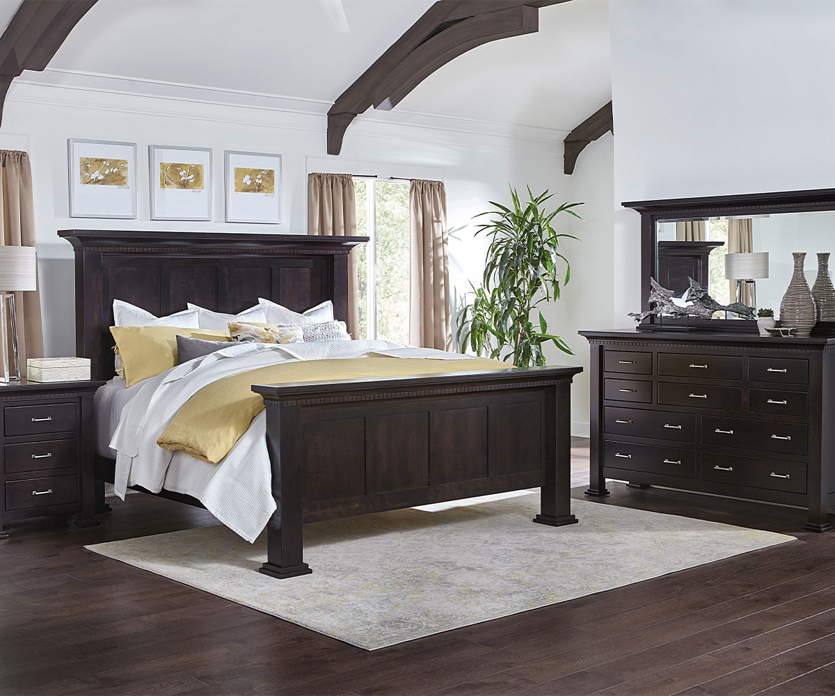 Empire 3 Drawer Nightstand With Opening - Image 6