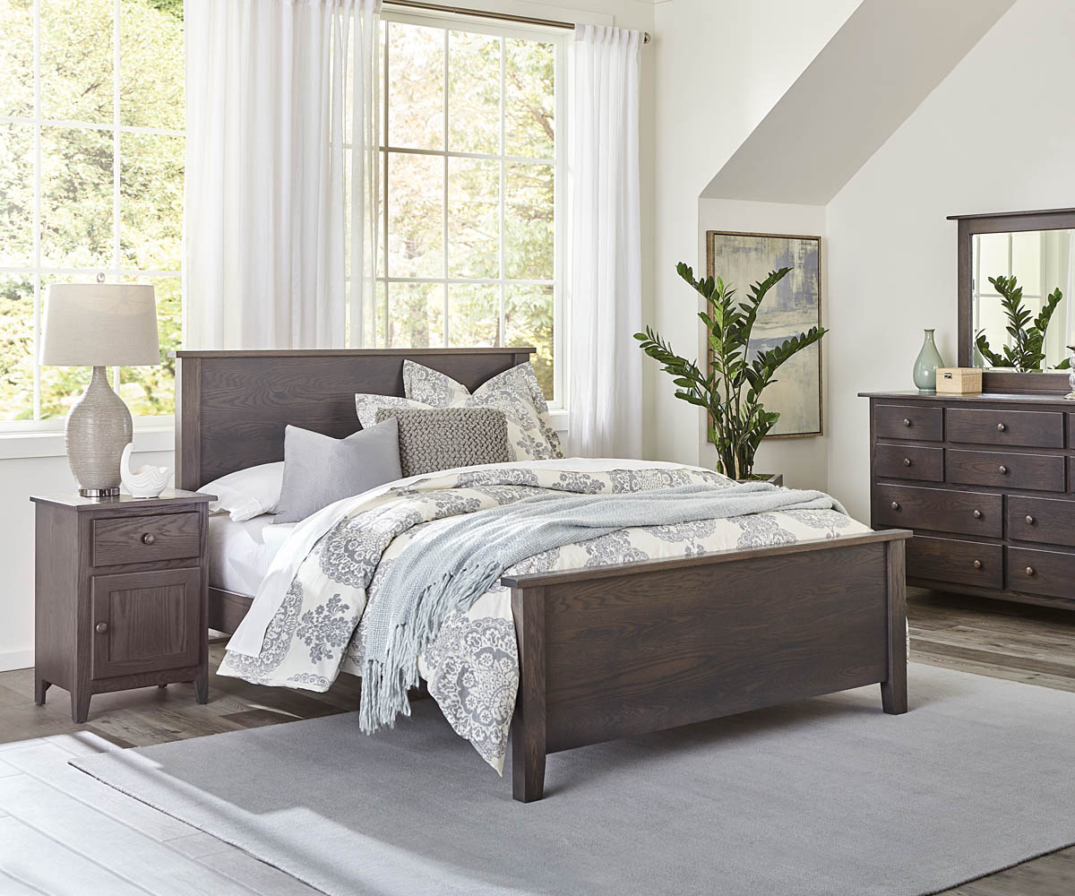 Shaker 3 Drawer Nightstand - Image 6