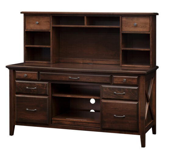 Newport Large Hutch and Credenza